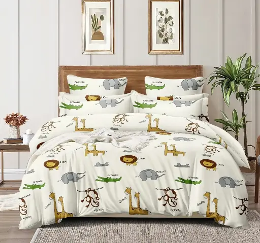 Poppy - Queen Size Fitteed Badsheet